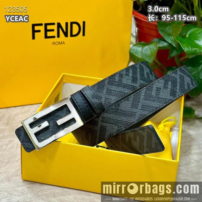 Replica Fendi belt 30mmX95-115cm 8L21