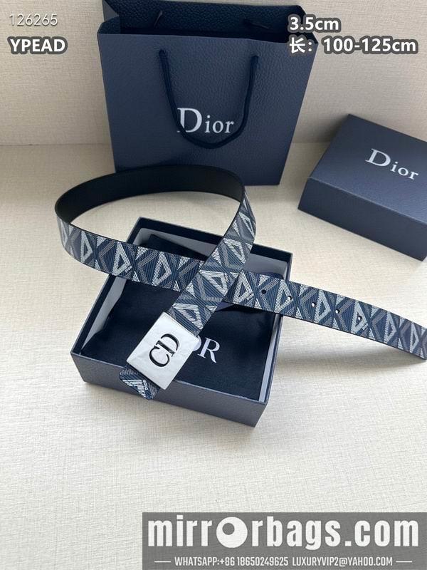 Replica Dior belt 35mmX100-125cm 8L28