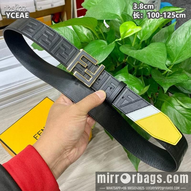 Replica Fendi belt 38mmX100-125cm 8L16