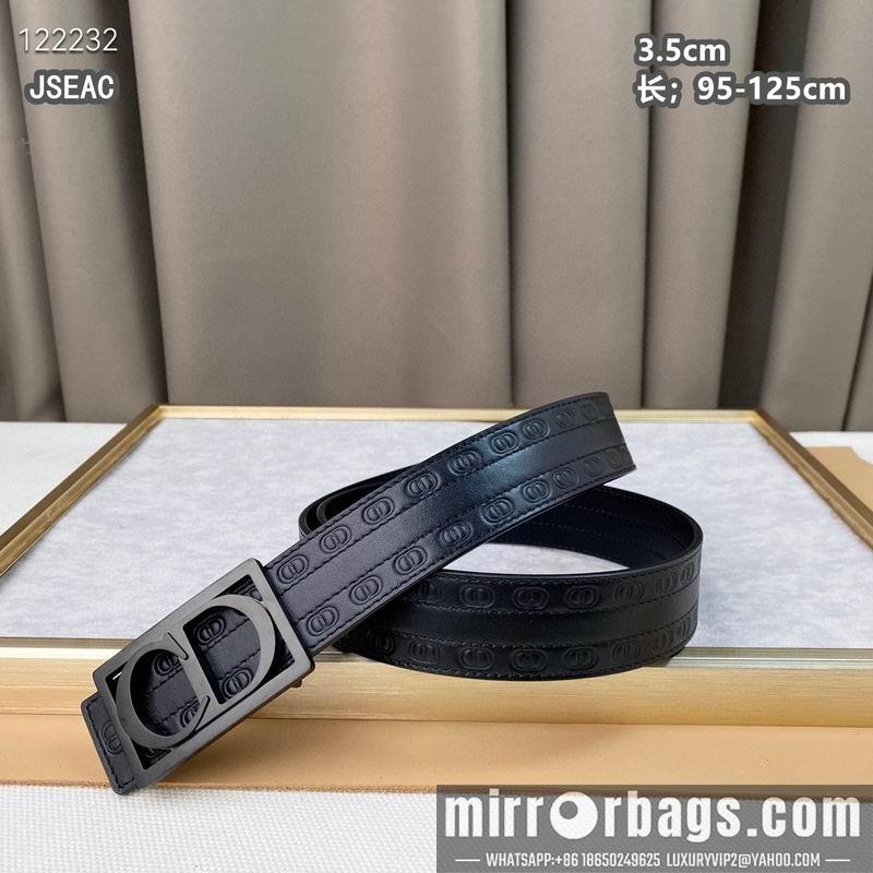 Replica Dior belt 35mmX95-125cm 8L27