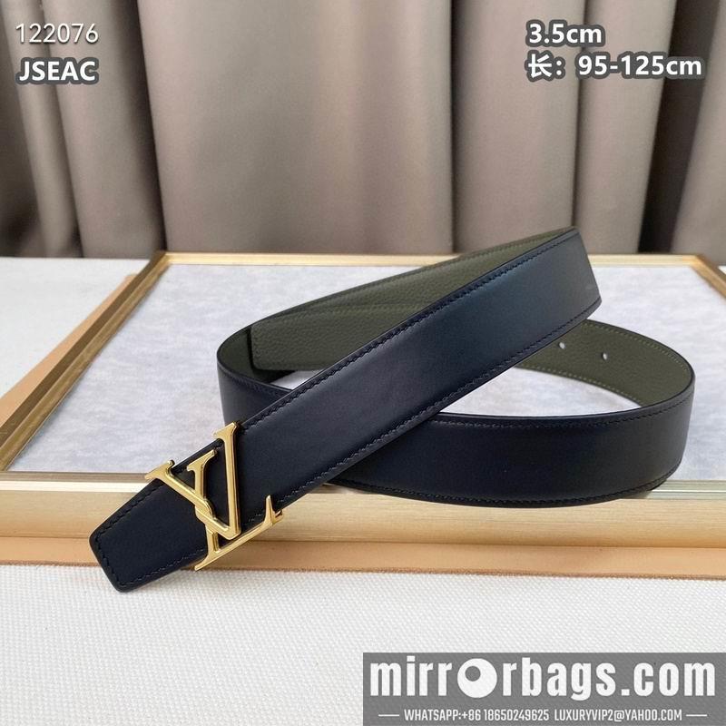 Replica LV belt 35mmX95-125cm 8L05