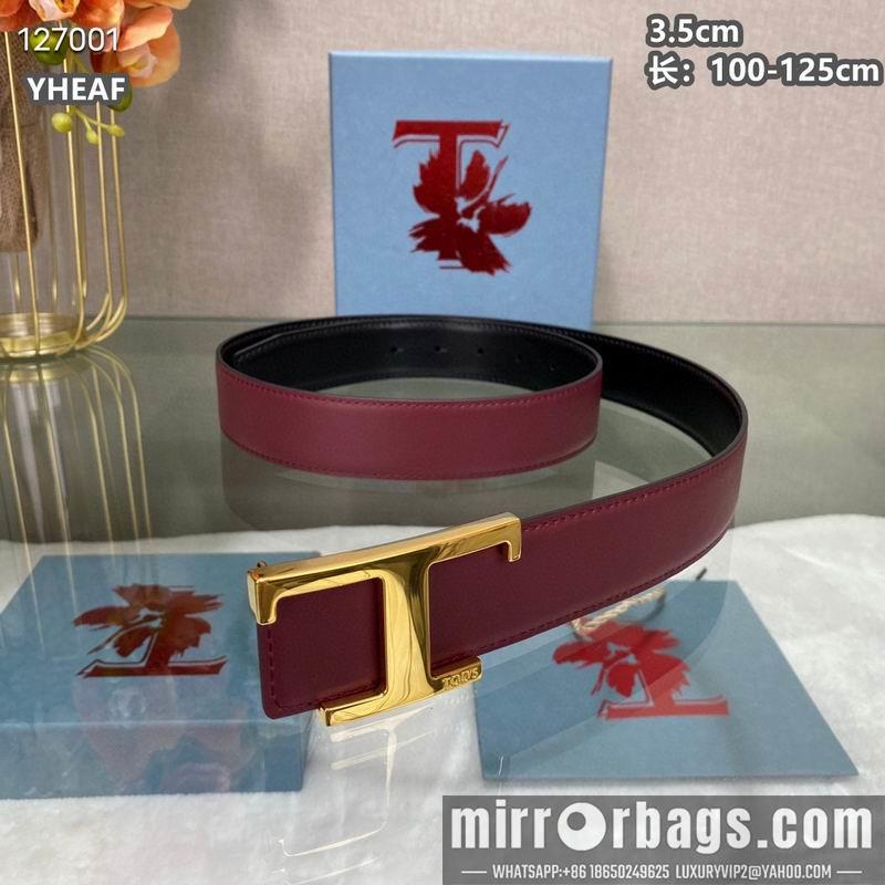 Replica TOD's belt 35mmX100-125cm 8L10