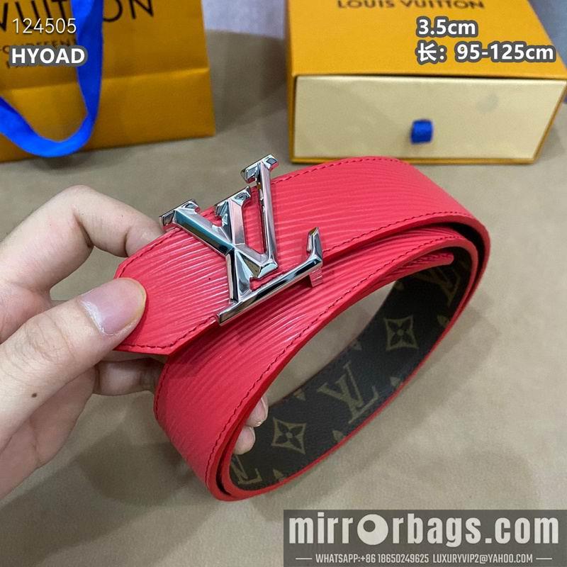 Replica LV belt 35mmX95-125cm 8L11
