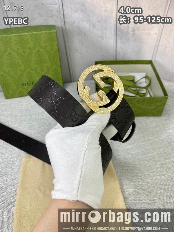 Replica Gucci belt 40mmX95-125cm 8L115