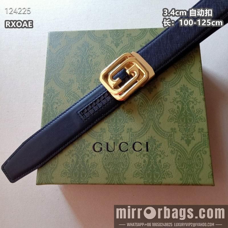 Replica Gucci belt 34mmX100-125cm 8L21