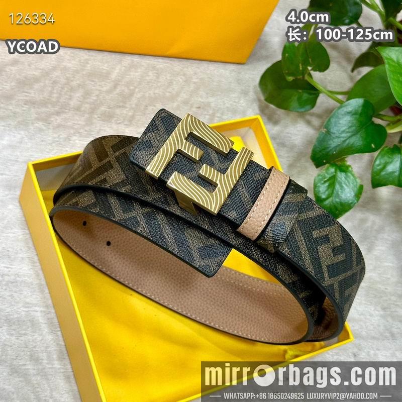Replica Fendi belt 40mmX100-125cm 8L08