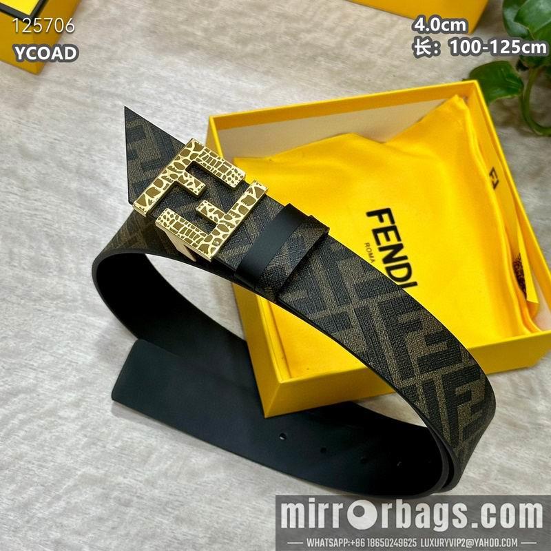Replica Fendi belt 40mmX100-125cm 8L24