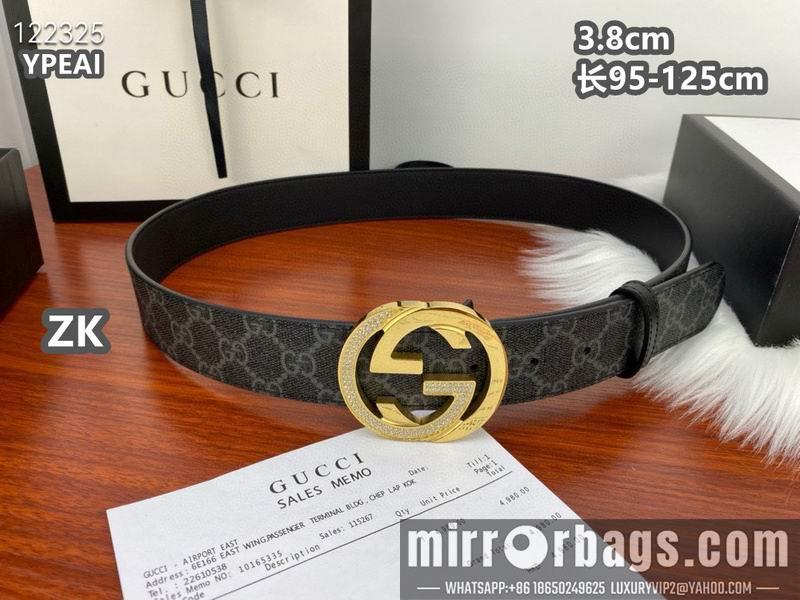 Replica Gucci belt 38mmX95-125cm 8L20