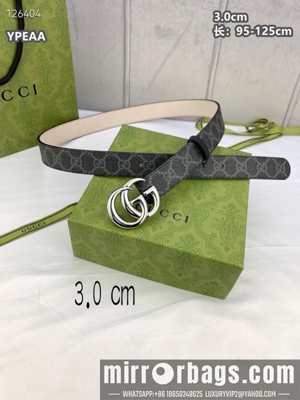 Replica Gucci belt 30mmX95-125cm 8L20