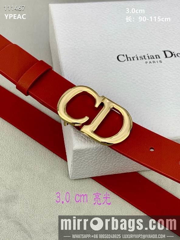 Replica Dior Belt 30mmX90-115cm 8L07