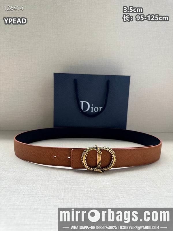 Replica Dior belt 35mmX95-125cm 8L20