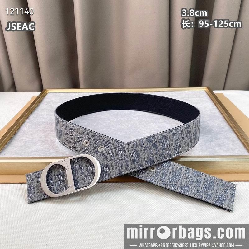 Replica Dior belt 38mmX95-125cm 8L03