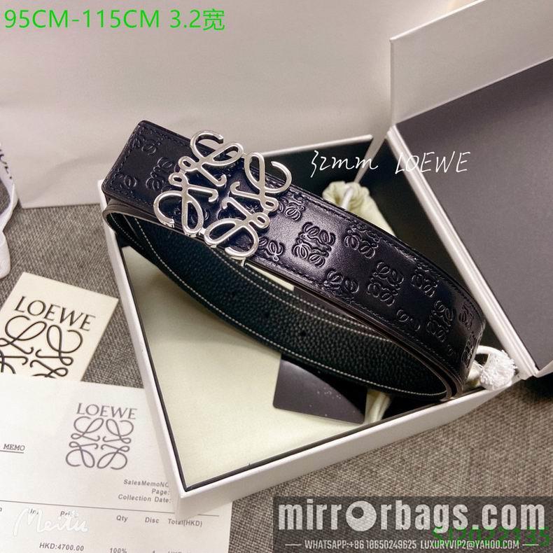 Replica Loewe Belt 32mmX95-115cm 7D01