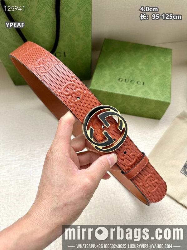 Replica Gucci belt 40mmX95-125cm 8L75