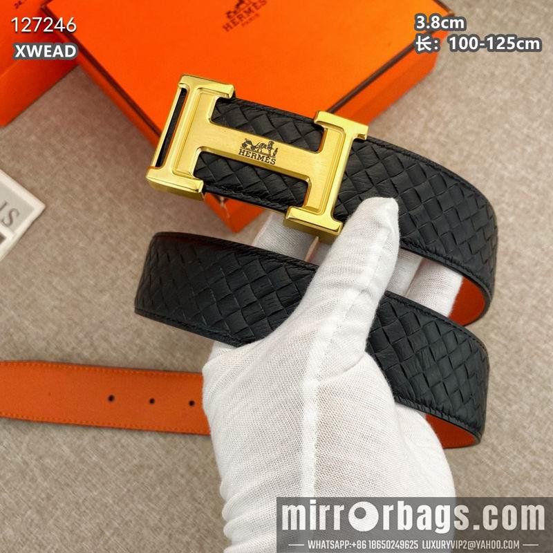 Replica Hermes belt 38mmX100-125cm 8L56