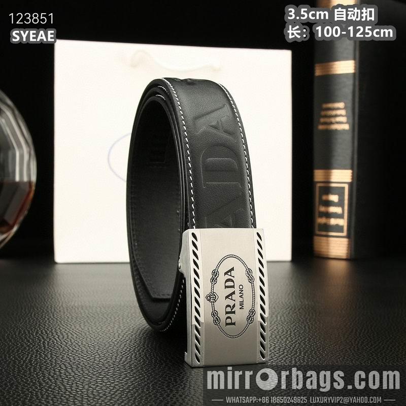 Replica Prada belt 35mmX100-125cm 8L57