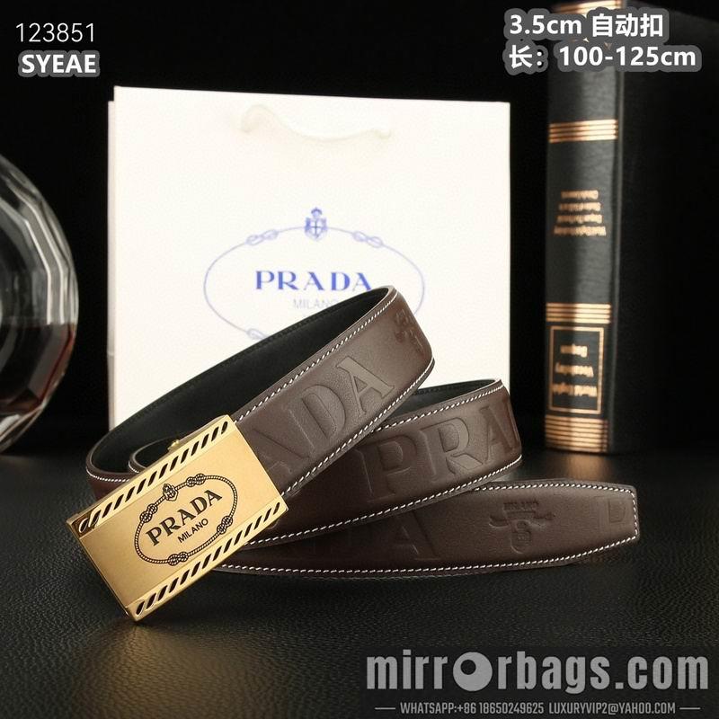 Replica Prada belt 35mmX100-125cm 8L57