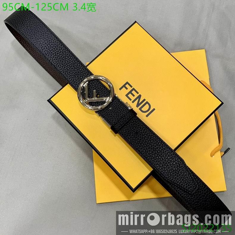 Replica Fendi Belt 34mmX95-125cm 7D06
