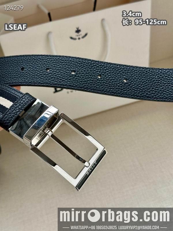 Replica Bally belt 34mmX95-125cm 8L07