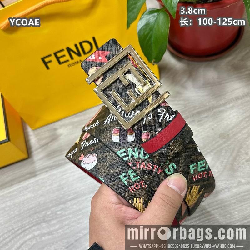 Replica Fendi belt 38mmX100-125cm 8L33