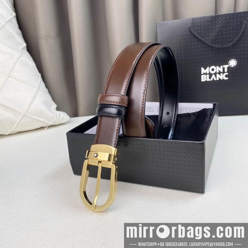 Replica Montblanc belt 35mmX95-125cm 7D05