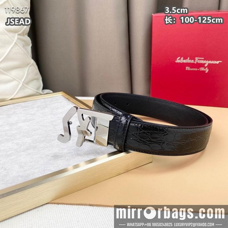 Replica Ferragamo belt 35mmX100-125cm 8L072016