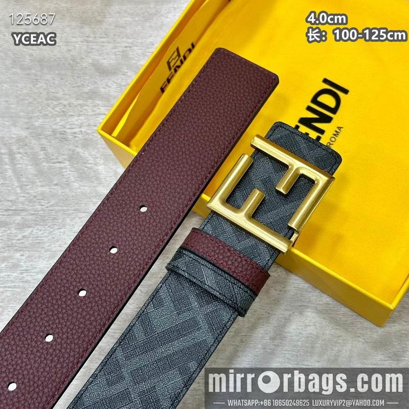 Replica Fendi belt 40mmX100-125cm 8L28