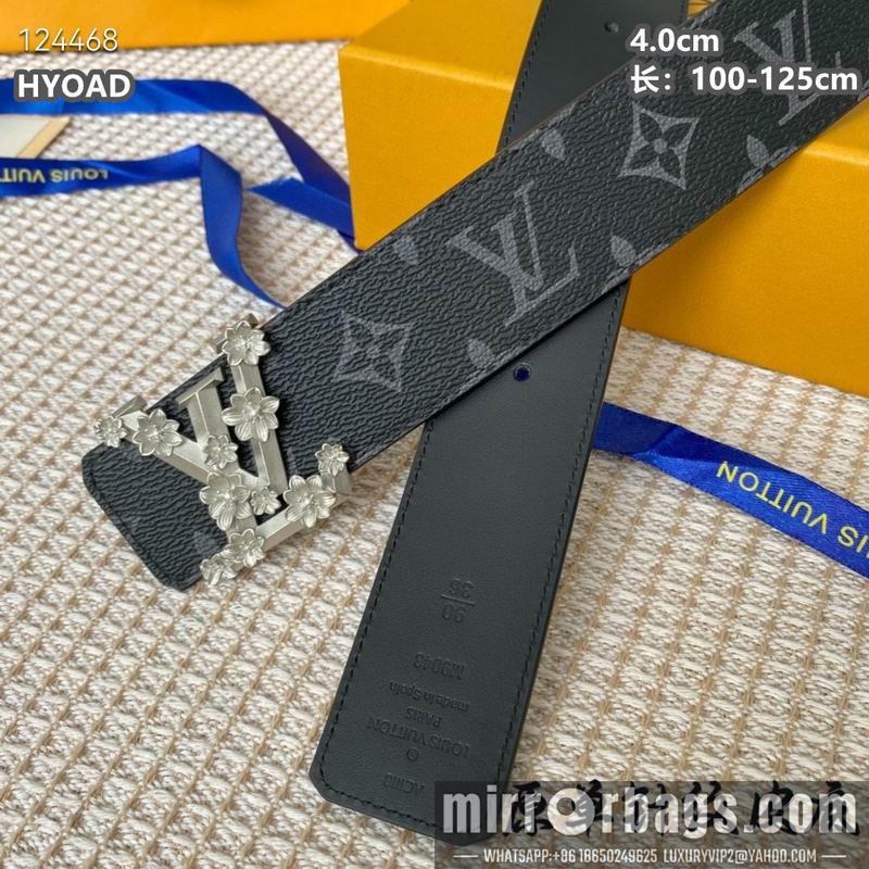 Replica LV belt 40mmX100-125cm 8L54