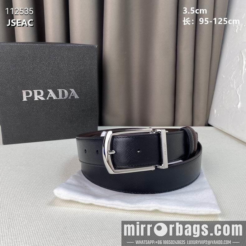 Replica Prada belt 35mmX95-125CM 8L14