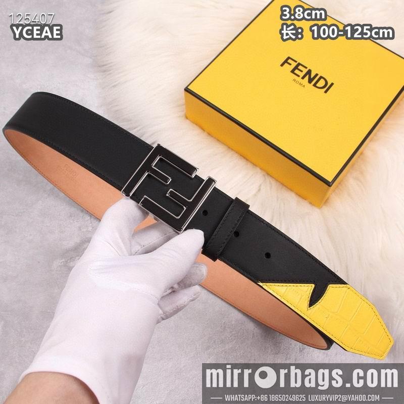 Replica Fendi belt 38mmX100-125cm 8L22