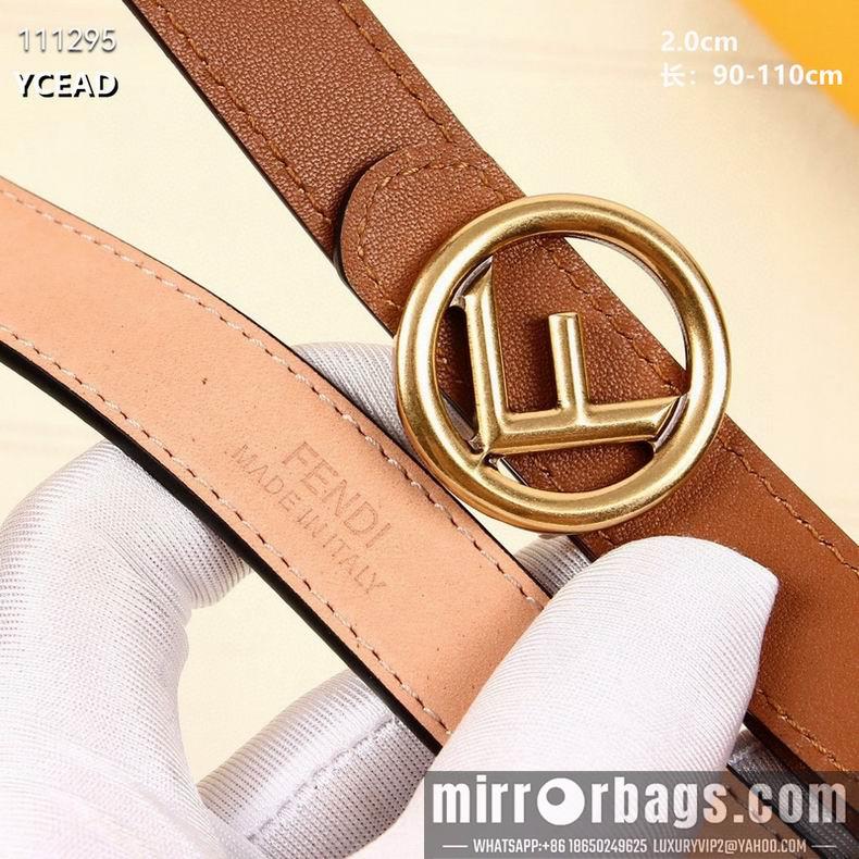 Replica Fendi Belt 20mmX90-110cm 8L07