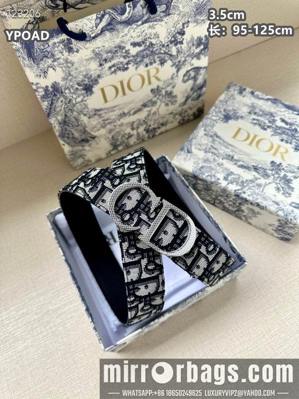 Replica Dior belt 35mmX95-125cm 8L23