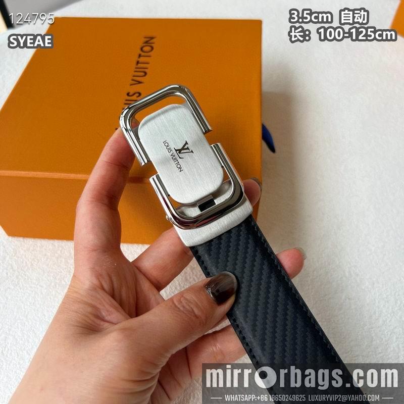 Replica LV belt 35mmX100-125cm 8L37