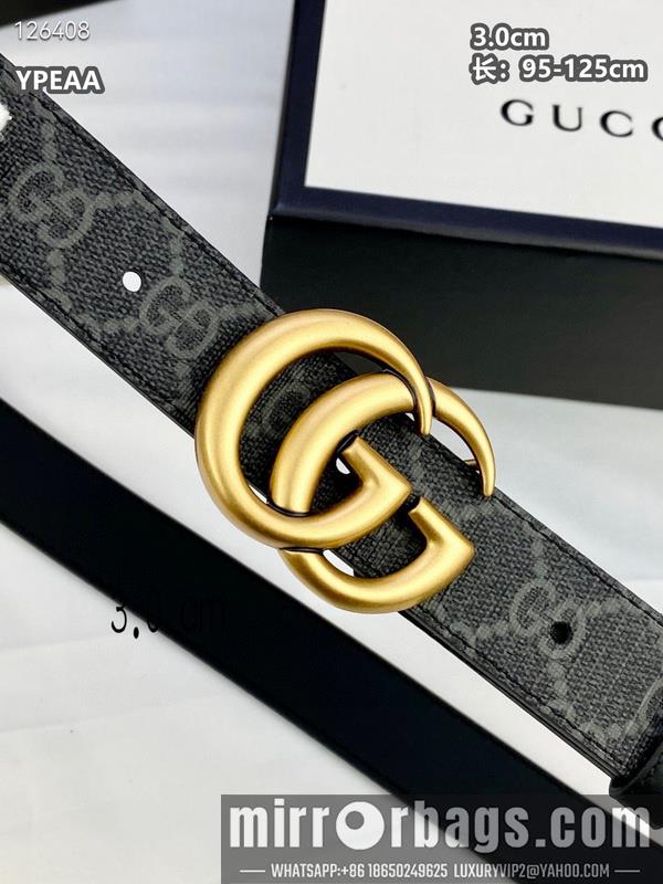 Replica Gucci belt 30mmX95-125cm 8L19