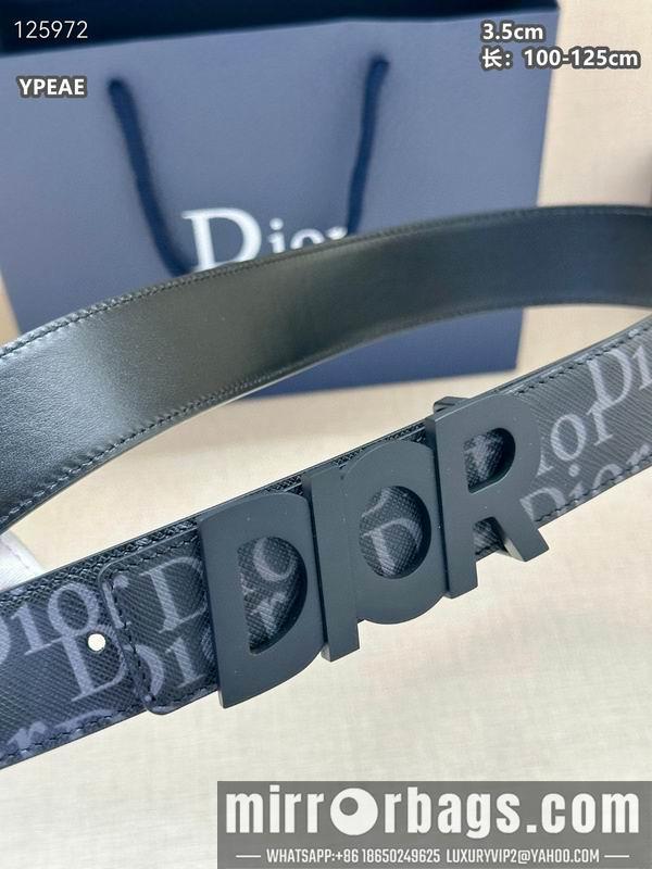 Replica Dior belt 35mmX100-125cm 8L29