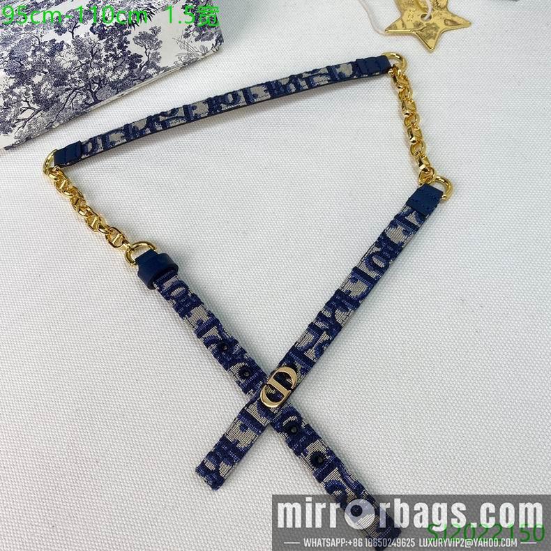 Replica Dior belt 15mmX95-110cm 7D02