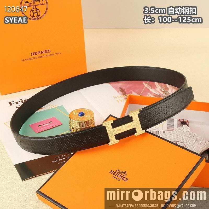 Replica Hermes belt 自动带35mmX95-125cm 8L072009