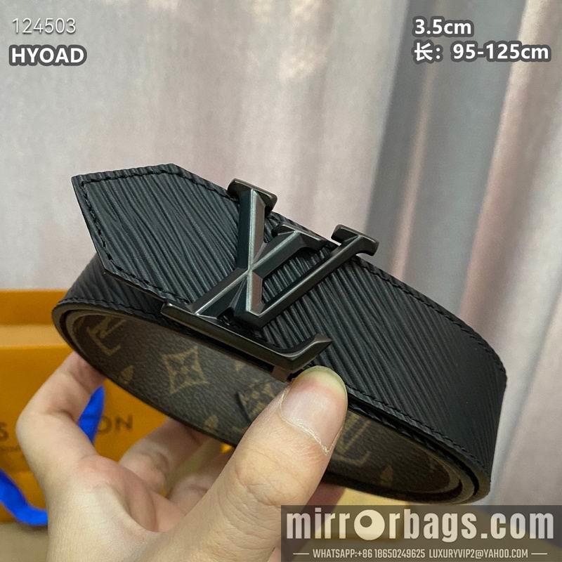 Replica LV belt 35mmX95-125cm 8L11