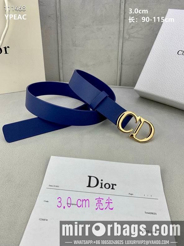 Replica Dior Belt 30mmX90-115cm 8L07