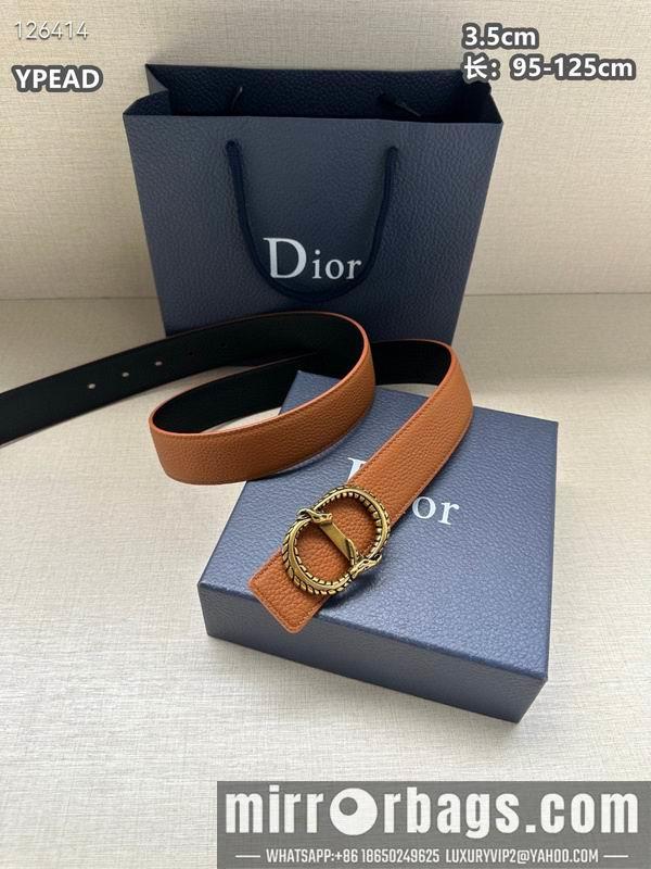 Replica Dior belt 35mmX95-125cm 8L20