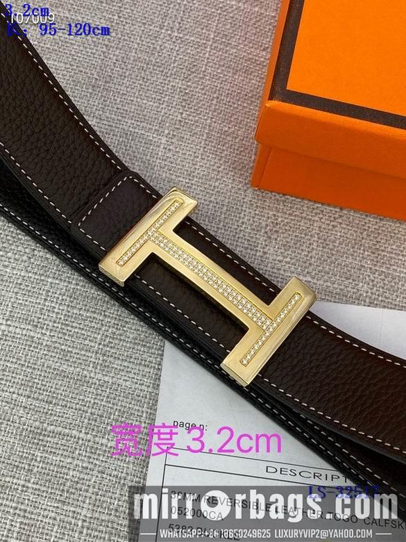 Replica Hermes Belt 32mmX95-125cm 8L01