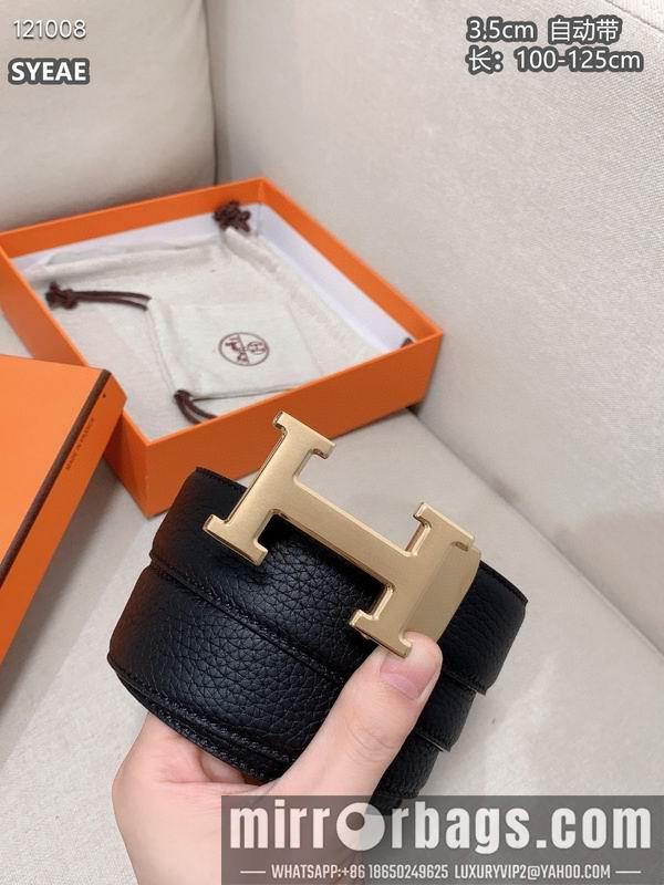 Replica Hermes belt 35mmX100-125cm 8L34