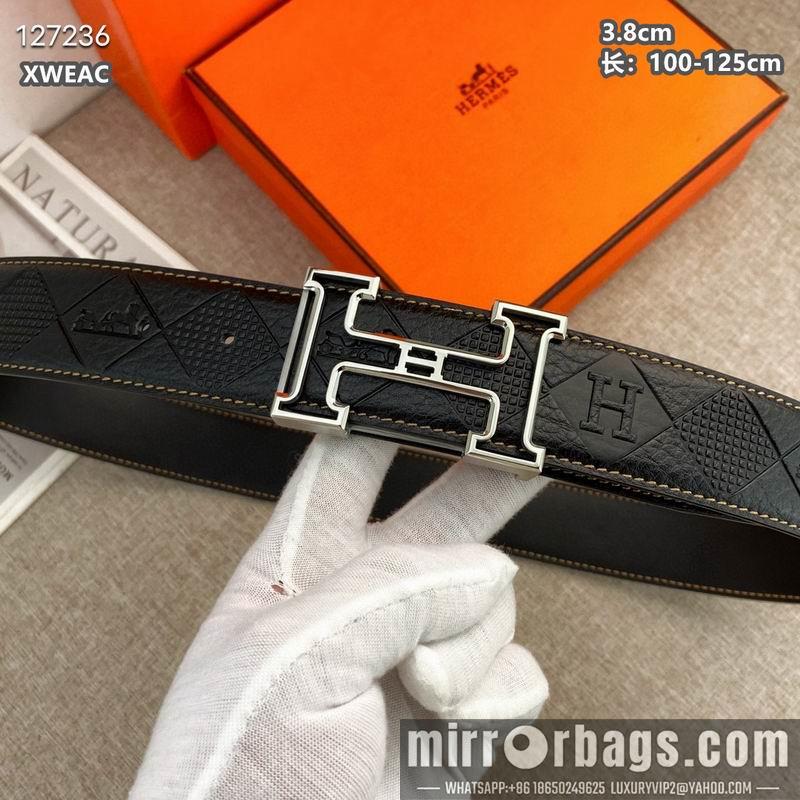 Replica Hermes belt 38mmX100-125cm 8L46