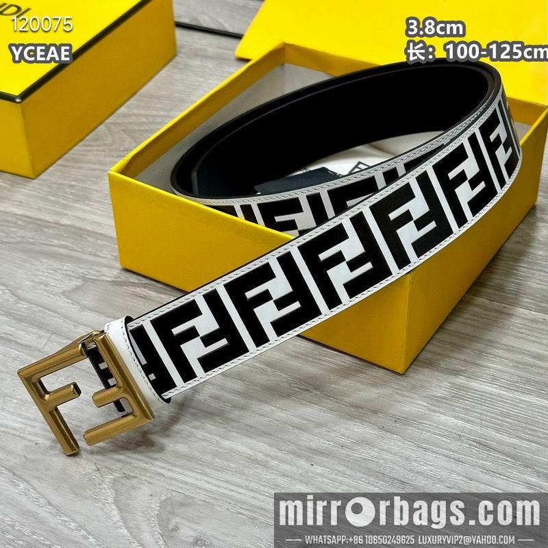 Replica Fendi belt 38mmX100-125cm 8L09