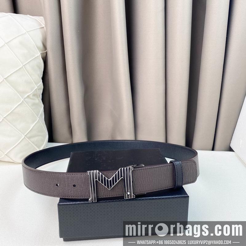 Replica Montblanc belt 35mmX95-125cm 7D07