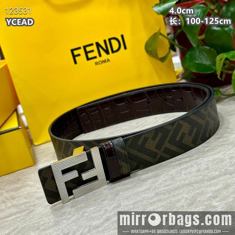 Replica Fendi belt 40mmX100-125cm 8L53