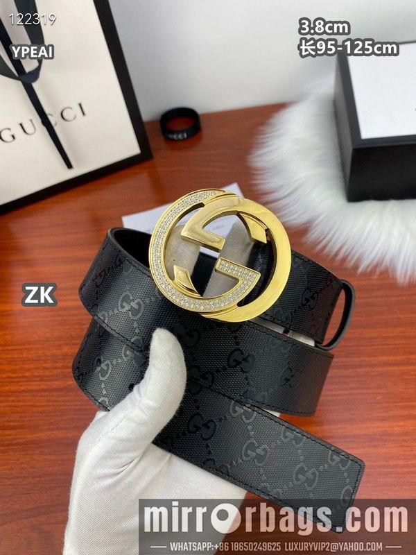 Replica Gucci belt 38mmX95-125cm 8L20