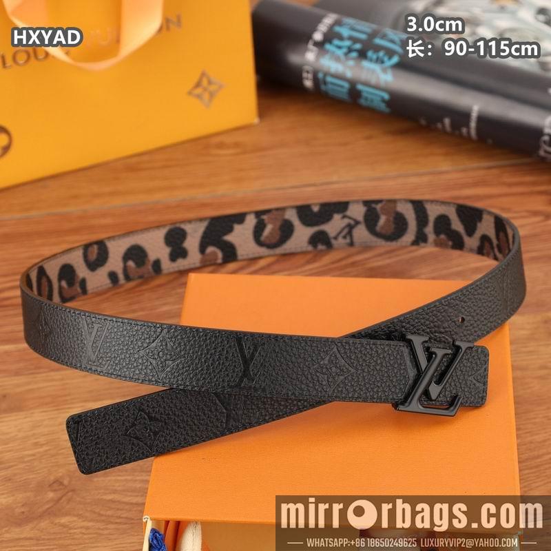 Replica LV belt 30mmX90-115cm 8L26