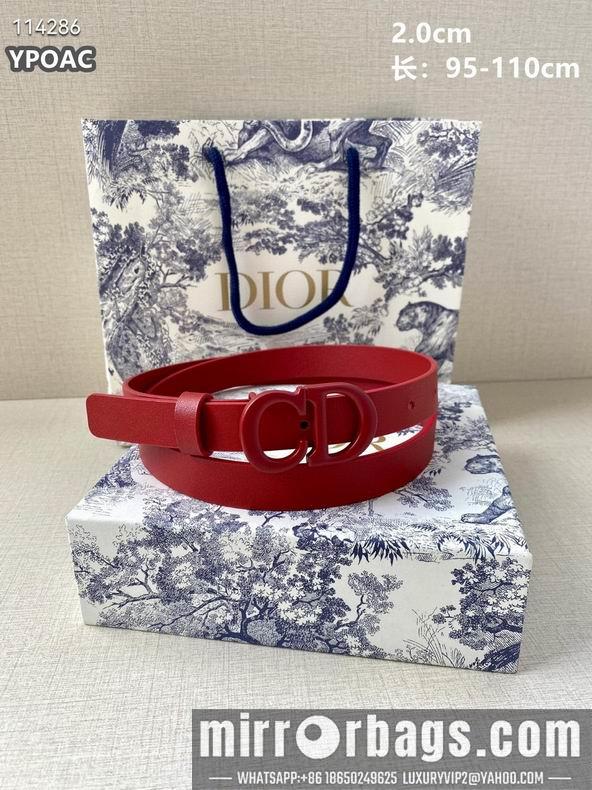 Replica Dior Belt 20mmX95-110cm 8L17