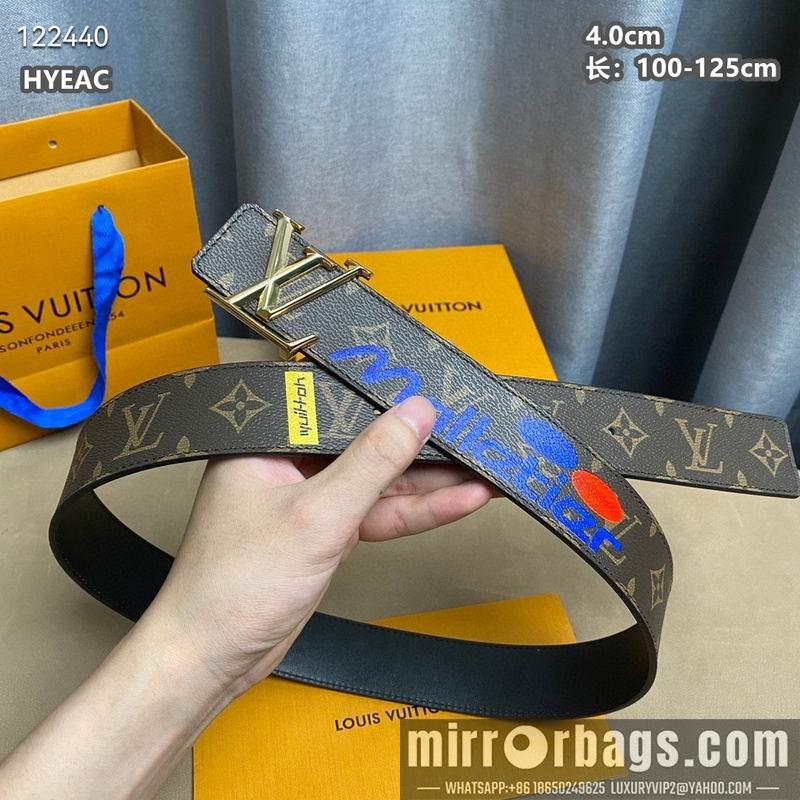 Replica LV belt 40mmX100-125cm 8L90